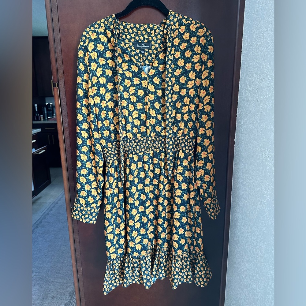 Sam Edelman Yellow Floral Dress